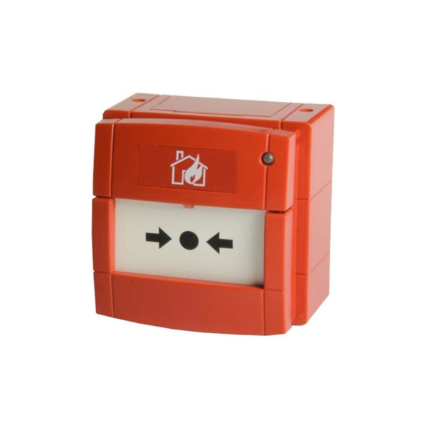 Morley-IAS MORLEY-164 R5A-RF Pulsador manual de alarma estanco vía radio con tecnología Mesh. Incluye 4 pilas CR123A. EN54-25/11