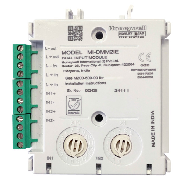 MORLEY MI/D2ICMOE Módulo analogico de 2 entradas supervisadas y 1 salida de relé. Protocolo HMI