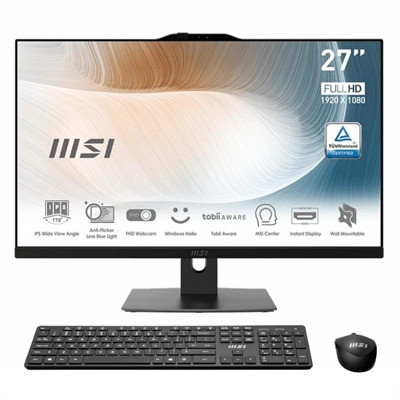 MSI AM272P-611ES i5-1235U 16GB 512GB DOS 27" Negro