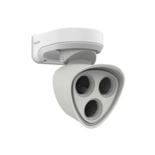 Cuerpo de cámara IP MOBOTIX m73. 8MP@25/30ips, H.265. 0,005/0,001 lux, IR 15m. WDR 120dB. Permite conectar hasta 3 módulos funci