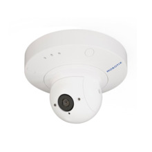 Domo IP MOBOTIX p71. 4MP@25/30ips, H.265. ICR, 0,005/0,001 lux, IR 30m. Panorámica digital. WDR 120dB. Conteo de personas, conte