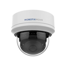 Domo IP MOBOTIX MOVE. 5MP@30ips, H.265. ICR, 0,1/0,01 lux, IR 40m. Óptica motorizada de 2,7~12 mm. WDR 130dB. Análisis de vídeo.