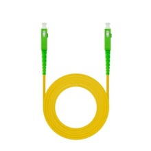 Nanocable Cable fibra SC-APC LSZH Amarillo 100m