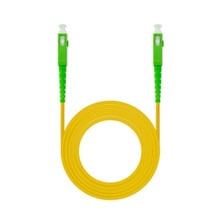 Nanocable Cable fibra SC/APC LSZH Amarillo 15m