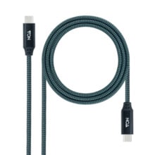 Nanocable Cable USB 3.2 Gen2x2 100W 4K USB-C 1m