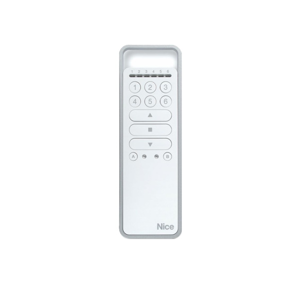 Nice NICE-021 P18 Transmisor portátil. Control de 18 sistemas de cargas eléctricas o grupos de automatismos activables en el mod