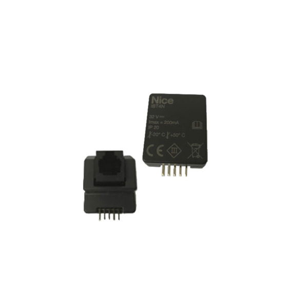 Nice NICE-033 IBT4N Adaptador para conectar el cable BusT4 a centrales