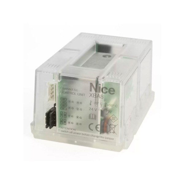 Nice NICE-037 XBA8 Luz de semáforo integrable en cubierta. Para NICE-029 (M5BAR). Luz de señalización que utiliza led de color r