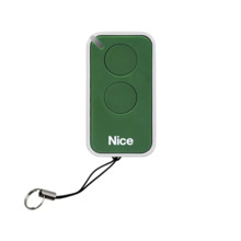 Nice NICE-048 INTI2G Mando a distancia Nice INTI2G. 2 botones. Frecuencia de 433,92 MHz. Incluye pila CR2032. Color verde.