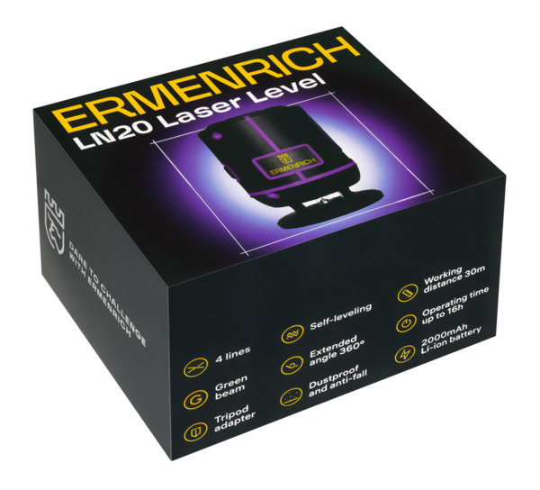 Nivel láser Ermenrich PLUS LN20 (9)