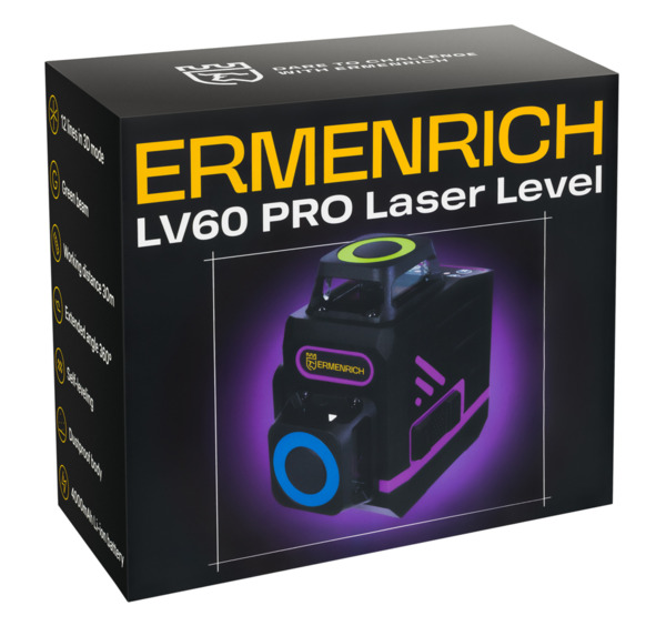 Nivel láser Ermenrich PRO LV60 (10)