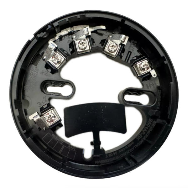 NOTIFIER B501AP-BK Base estándar de superficie para detectores. Color Negro
