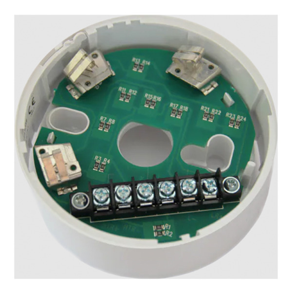NOTIFIER B524HTR-W Base blanca estándar con calefactor para detectores NFX
