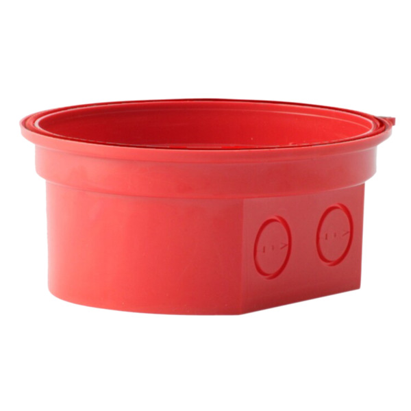 NOTIFIER BRR Zócalo con base alta roja para dispositivos óptico-acústicos. Incl. B501AP (1)