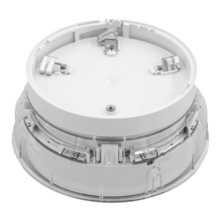 NOTIFIER BRS-PC-I02 Base de detector analógico con aislador. Con sirena y flash rojo integrados. Color Blanco