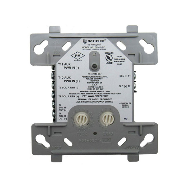 Notifier by Honeywell NOTIFIER-758 FCM-1 Módulo de control direccionable Notifier. Proporciona un circuito para dispositivos de