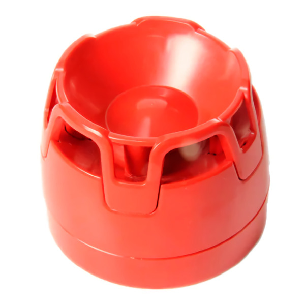 NOTIFIER CWSO-RR-S1 Sirena con base estándar de color rojo EN54/3