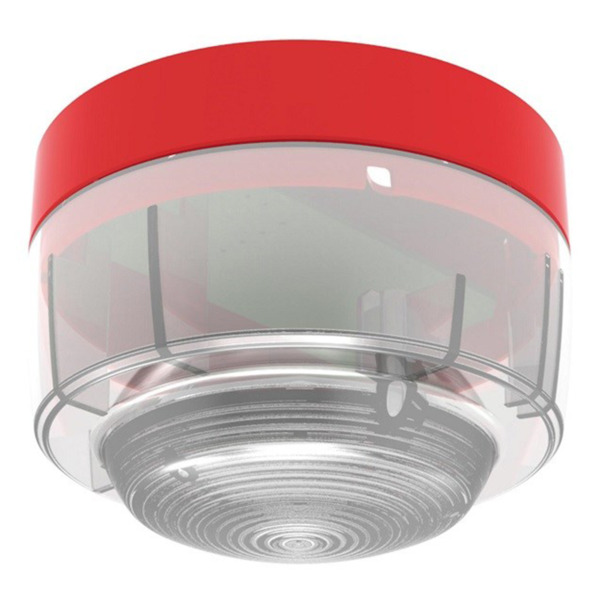 NOTIFIER CWST-RW-S5 Flash con base estándar de color rojo EN54/23