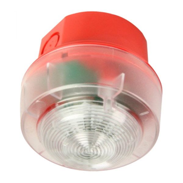 NOTIFIER CWST-RW-W5 Flash con base alta IP65 de color rojo EN54/23