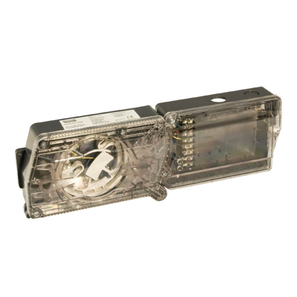 NOTIFIER DNRE Accesorio para la detección de humo en conductos de ventilación y aire acondicionado. Incluye base B501AP