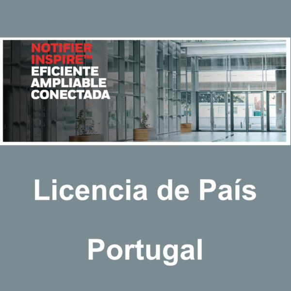 NOTIFIER HOP-931-1PT Licencia de País Notifier INSPIRE. Portugal