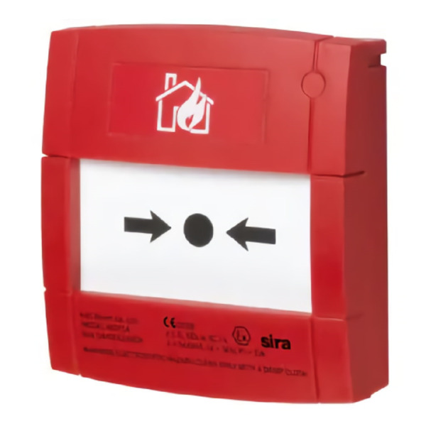 NOTIFIER M1A-R470SG-K013-81 Pulsador de alarma convencional. Intrínsicamente seguro EEx 470 ?. Color Rojo