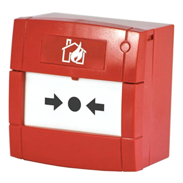 NOTIFIER M3A-R000SG-STCK-01 Pulsador de alarma convencional. Contacto NA o NC. Color Rojo
