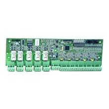 NOTIFIER MCX-55ME Módulo con 5 entradas supervisadas y 5 salidas de relé NA/NC. Protocolos CLIP y OPAL