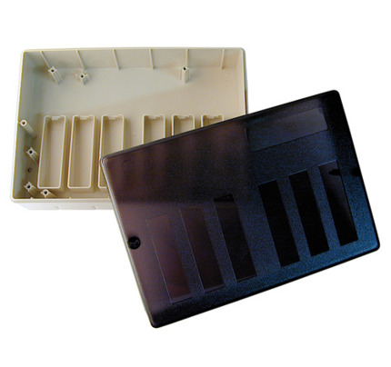 Comprar Notifier NOTIFIER-127 SMB6-V0 Caja en abs y caracteristicas ignifugas v0 para un maximo de 6 modulos de la serie M700 o MI-DXXXX.