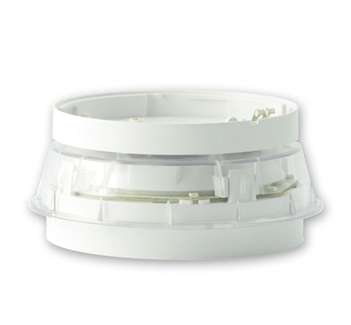 Notifier NOTIFIER-142 DSS-PC-I02 Sirena con flash direccionable integrada en base de detector de color blanco y con aislador.