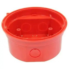 Notifier NOTIFIER-143 BRR Zócalo de color rojo para entrada de tubo visto con base incorporada para las gama de dispositivo ópti