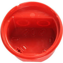 Notifier NOTIFIER-224 CWR Paquete de 5 bases altas color rojo IP65