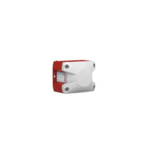 Notifier NOTIFIER-244 PY X-S-05-CL Luz de flash compacta de 5 julios 24VDC, IP66. Cuerpo color rojo y lente transparente. EN54-2