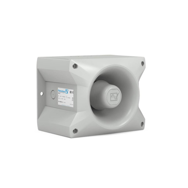 Notifier NOTIFIER-252 PA 10-GREY Sirena 10-60VDC, 110 db, IP 66. Carcasa de color gris a prueba de golpes. EN54-3.