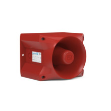 Notifier NOTIFIER-253 PA 20 Sirena 10-60VDC, 120 db, IP 66. Carcasa de color rojo a prueba de golpes. EN54-3.
