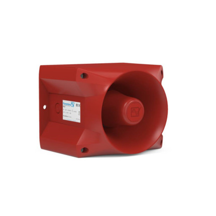 Comprar Notifier NOTIFIER-253 PA 20 Sirena 10-60VDC, 120 db, IP 66. Carcasa de color rojo a prueba de golpes. EN54-3.