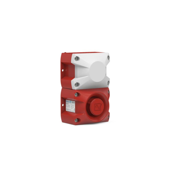 Notifier NOTIFIER-257 PA X 1-05-CL Sirena y luz de flash combinados. 24VDC. IP66. 105 db. 5 julios. A prueba de golpes. Cuerpo r