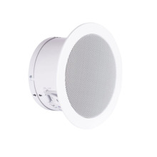 Notifier NOTIFIER-637 ABT-S206.W Altavoz metálico de techo Notifier para montaje empotrado. Potencia de 6W para líneas de 100V c