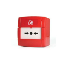 Notifier NOTIFIER-710 M3A-R000SG-STCK-01 Pulsador de alarma por rotura de cristal de color rojo para sistemas convencionales.