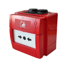 Notifier NOTIFIER-726 W1A-R470SG-K013-81 Pulsador de alarma convencional Notifier EEx ia. Intrínsecamente seguro y de exterior.