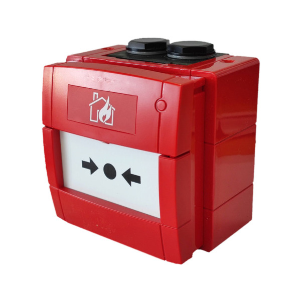 Notifier NOTIFIER-726 W1A-R470SG-K013-81 Pulsador de alarma convencional Notifier EEx ia. Intrínsecamente seguro y de exterior.