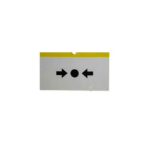 Notifier NOTIFIER-727 PS210 Elemento de plástico reajustable de pulsador de llamada Notifier. Permite restablecer el pulsador tr