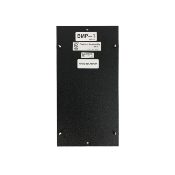 Notifier NOTIFIER-745 BMP-1 Tapa ciega de un espacio. Cubre las posiciones no utilizadas en la caja posterior de un anunciador o