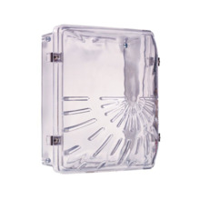 Notifier NOTIFIER-749 STI1210D Cubierta protectora para unidades de bocina/estroboscópico. Caja trasera abierta. Orificio para c