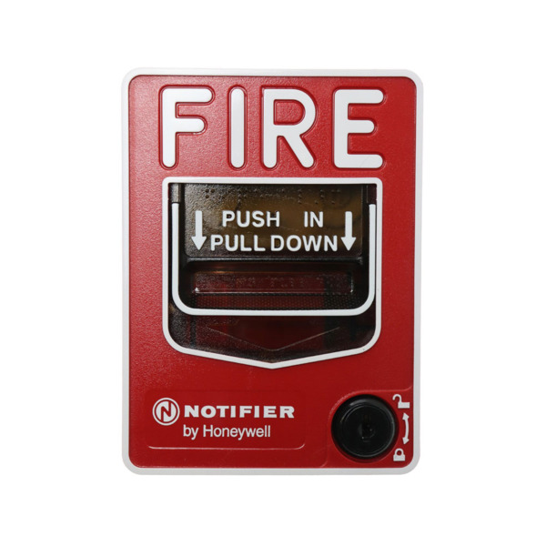 Notifier NOTIFIER-753 NBG-12LXSP Estación manual Notifier direccionable de doble acción. Hasta 99 estaciones manuales por lazo e