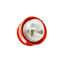 Notifier NOTIFIER-763 WRL-RC-I02 Flash Notifier color rojo con aislador incorporado. Frecuencias de flash 0,5Hz. Cuerpo de color