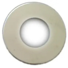 Notifier NOTIFIER-86 F-ROND F-ROND Arandela de policarbonato ABS bicolor blanco/plata para repetidor óptico INDIC-INC.