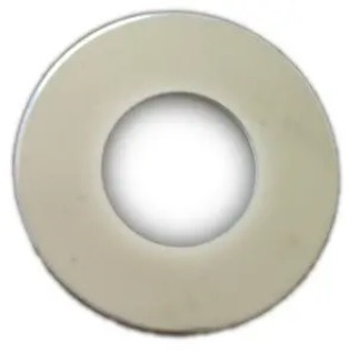 Notifier NOTIFIER-86 F-ROND F-ROND Arandela de policarbonato ABS bicolor blanco/plata para repetidor óptico INDIC-INC.