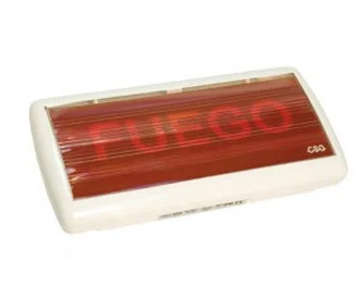 NOTIFIER PAN-3 LETRERO LUMINOSO IP40 12-24VDC (1)