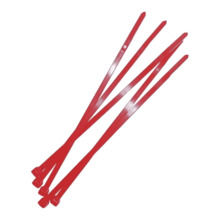NOTIFIER PIP-013 DHA Brida para cables 203mmX4,6mm. Color rojo. Pack 100 u